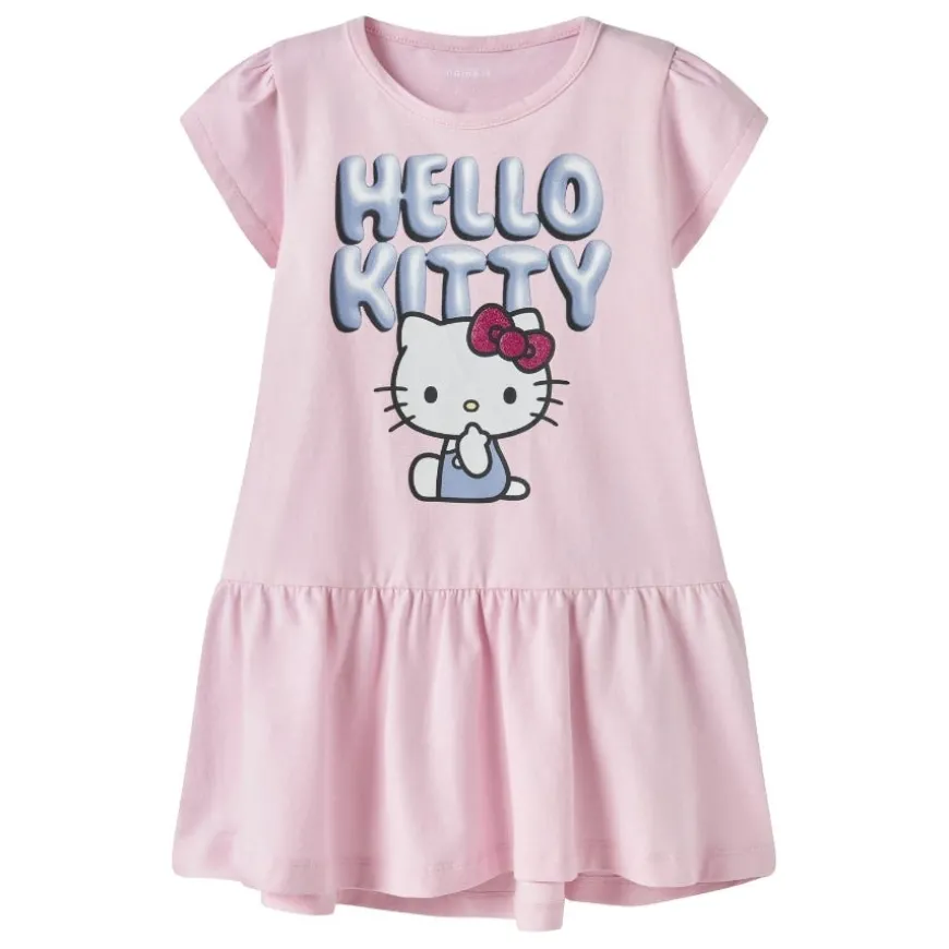 Vestidos Name-it Nmffidi Hellok Ss Dress Sky