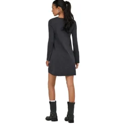 Vestidos Only Onlamalio Life Ls Oneck Dress Knt