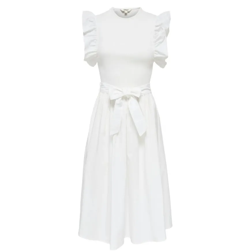 Vestidos Only Onlavalora S L Long Belt Dress Wvn Ex