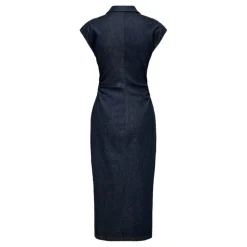Vestidos Only Onlbabe Capsleeve Midi Dress Dnm Rinse