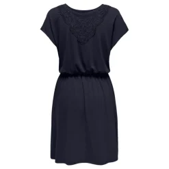 Vestidos Only Onlfreda Batsleeve O-Neck Mix Dress Jrs