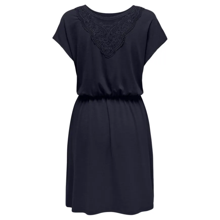 Vestidos Only Onlfreda Batsleeve O-Neck Mix Dress Jrs