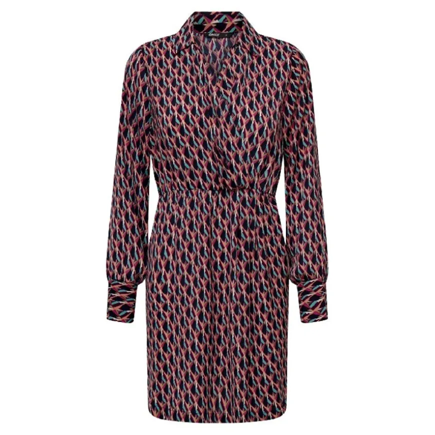 Vestidos Only Onljenny L S Wrap Dress Ptm