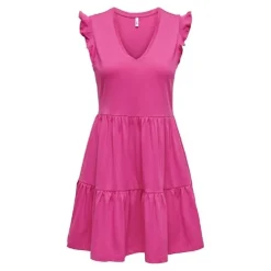 Vestidos Only Onlmay Cap Sleev Fril Dress Jrs Noos