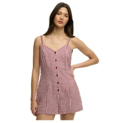 Vestidos Superdry Gingham Cami Playsuit