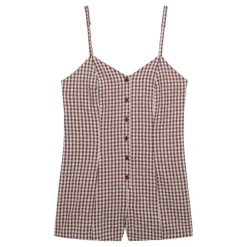 Vestidos Superdry Gingham Cami Playsuit