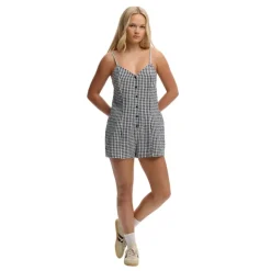 Vestidos Superdry Gingham Cami Playsuit