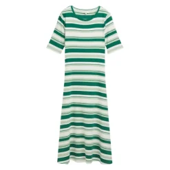 Vestidos Tom tailor Block Stripe Midi Dress