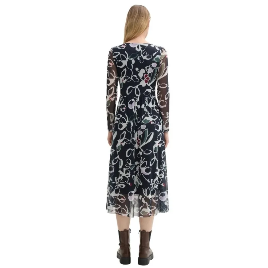 Vestidos Tom tailor Printed Mesh Dress Dress