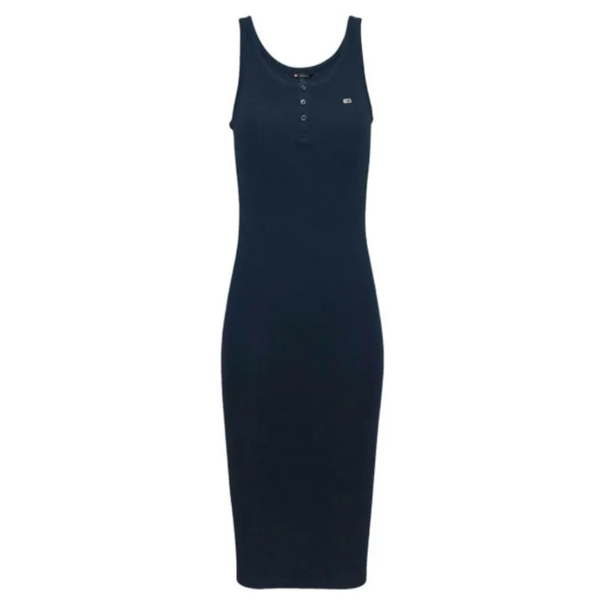 Vestidos Tommy jeans Tjw Button Tank Dress