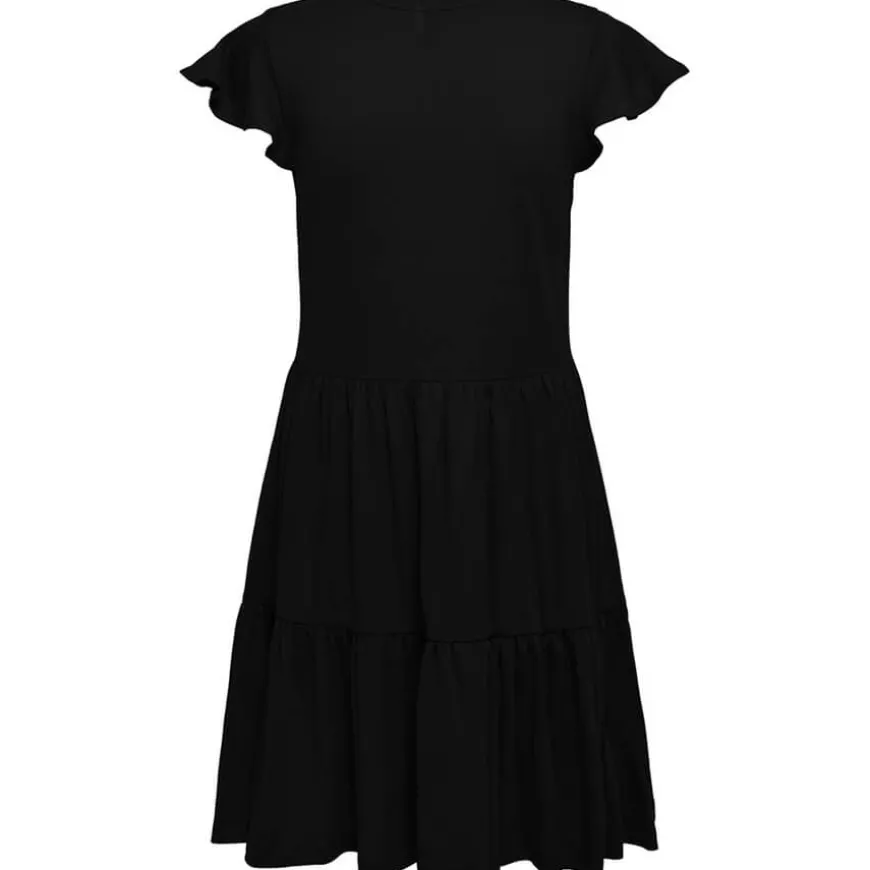 Vestidos Only Onlmay Life Cap Sleeves Frill Dress Jrs