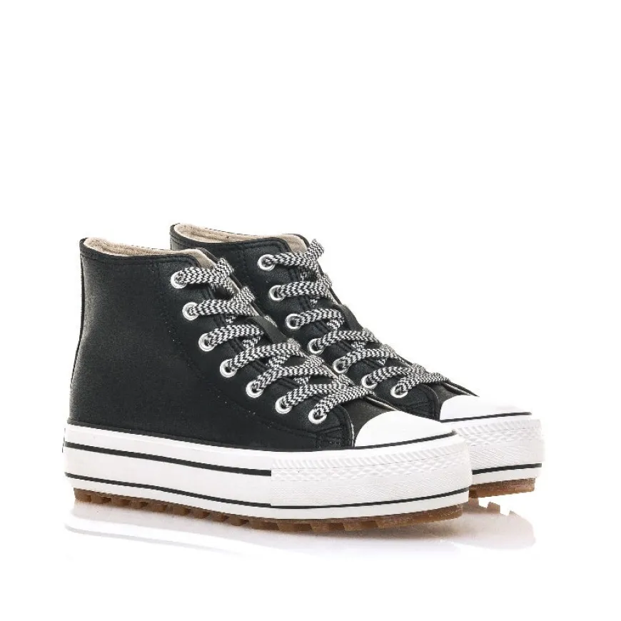 Zapatillas Mustang ACTIO PU NEGRO LANY NEGRO