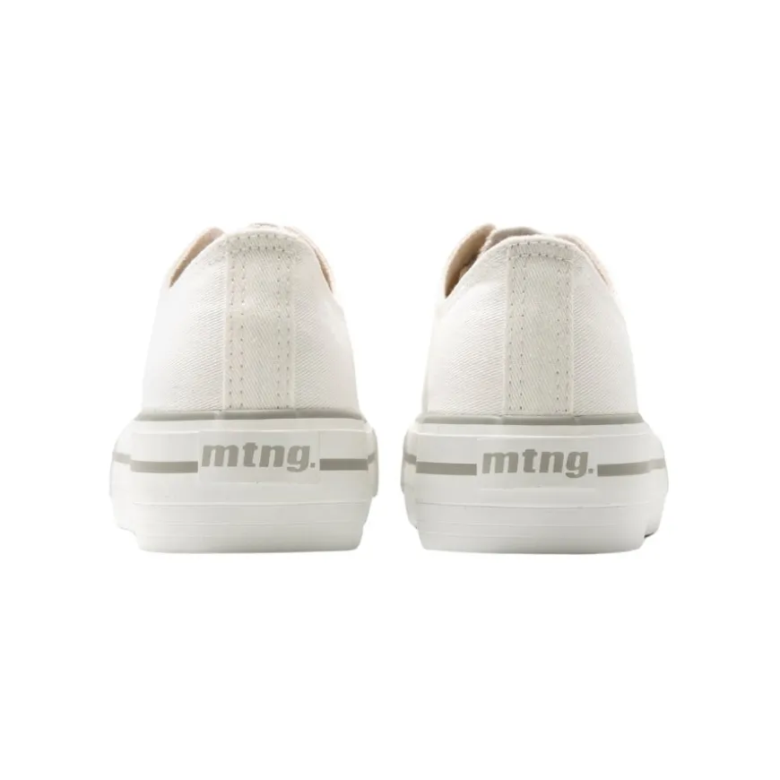 Zapatillas Mustang CANVAS BLANCO