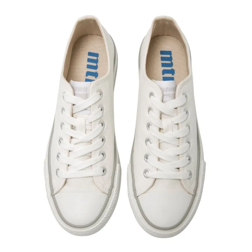 Zapatillas Mustang CANVAS BLANCO
