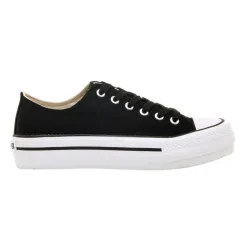 Zapatillas Mustang CANVAS NEGRO