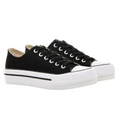 Zapatillas Mustang CANVAS NEGRO