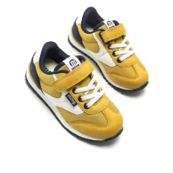 Zapatillas Mustang kids YODY MOSTAZA ACTION PU BLANCO