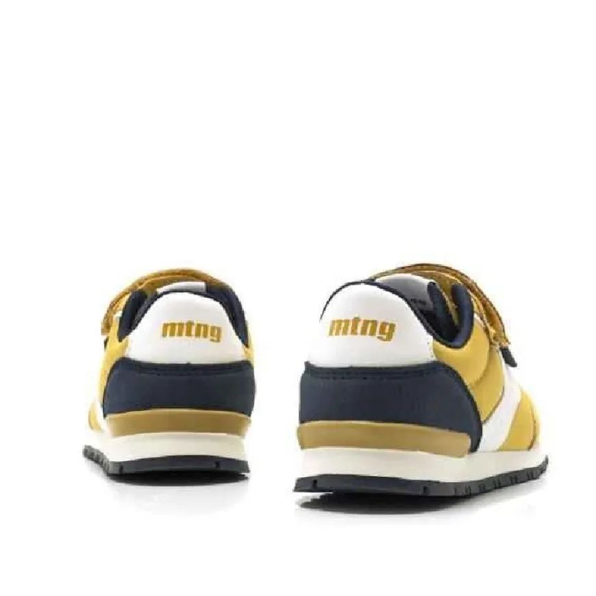 Zapatillas Mustang kids YODY MOSTAZA ACTION PU BLANCO