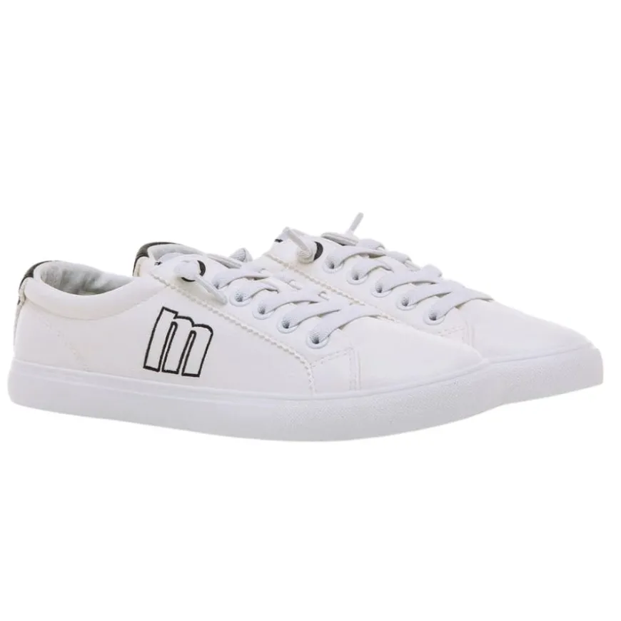 Zapatillas Mustang MURRI BLANCO LUCY NEGRO
