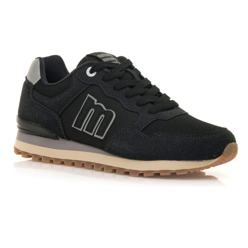 Zapatillas Mustang SADY GRIS OSCURO NIBRI NEGRO