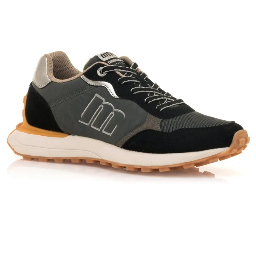 Zapatillas Mustang WASH PLOMO