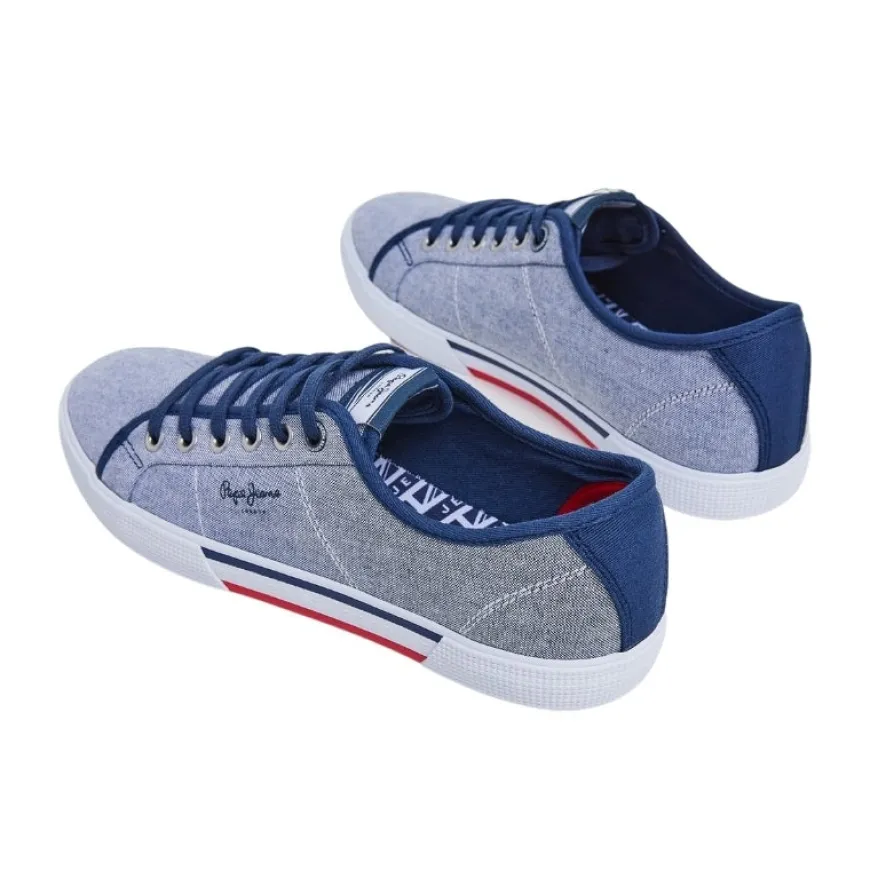 Zapatillas Pepe jeans Brady Men Chambray
