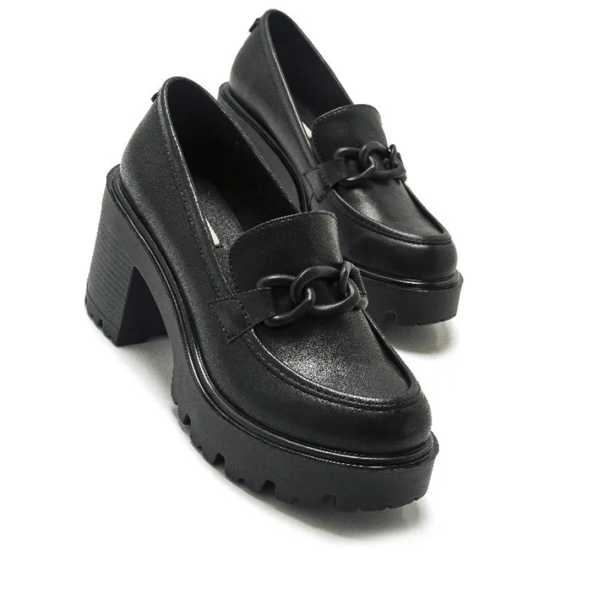 Zapatos Mustang TOO LATE NEGRO