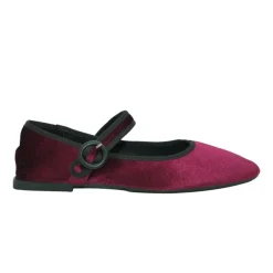Zapatos Top3 Bailarina Velvet Hebilla
